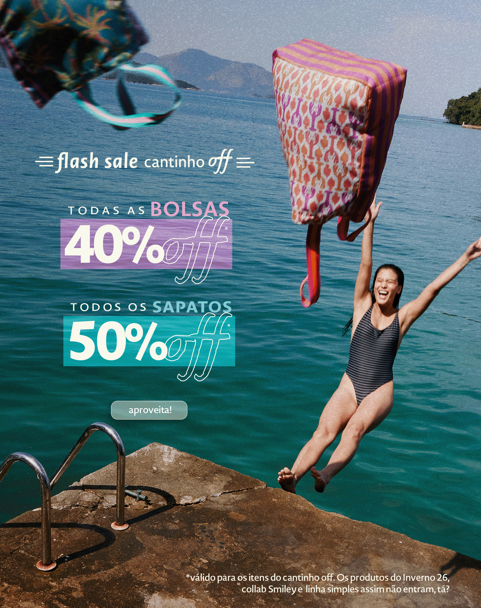 Flash sale cantinho off